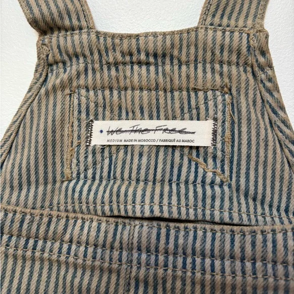 NWOT Free People We The Free Overall Smock Mini Railroad Top Size Medium - Picture 6 of 14